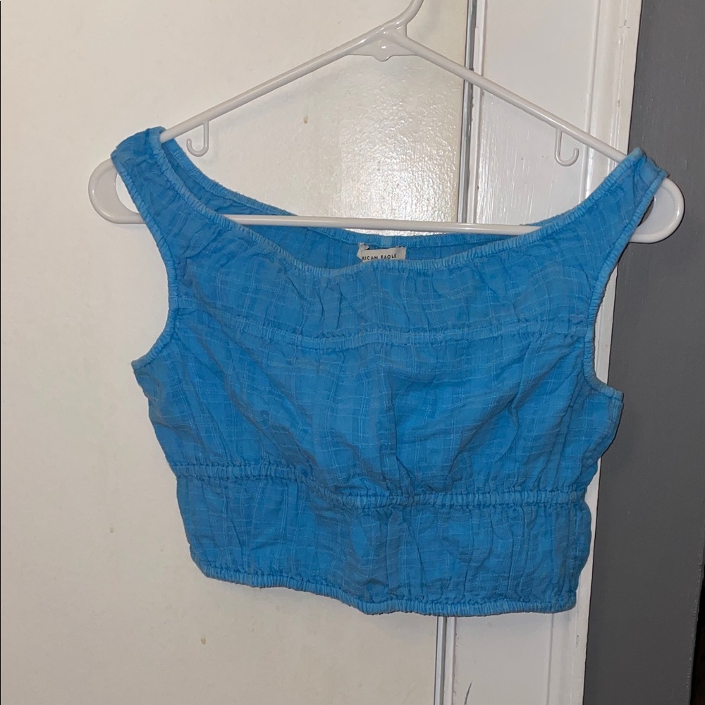 AE Scrunchy Cropped Top